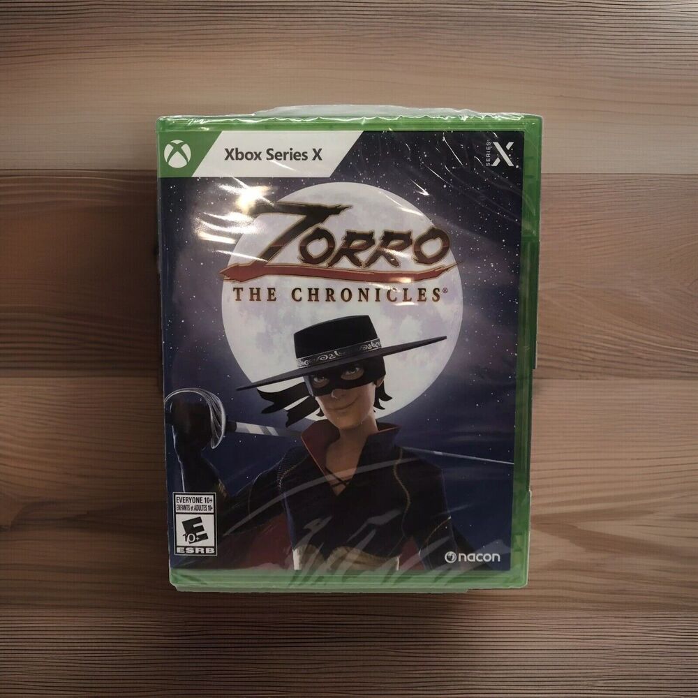 Zorro The Chronicles Xbox Series X Action Adventure Video Game New Sealed E10+